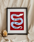 “We all shed in our own time” Print