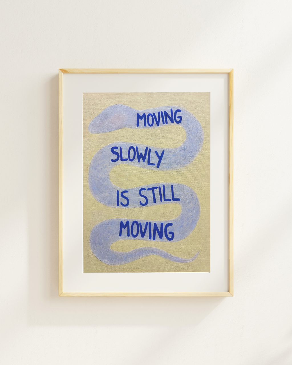 "Moving Slowly" Print